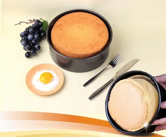 Khuôn tròn đáy rời chống dính 18cm bằng thép không gỉ - Dụng cụ làm bánh hoàn hảo cho các tín đồ ẩm thực