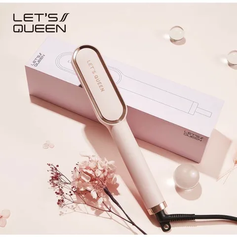 Lược điện chải tóc Let’s Queen Z100 - Công nghệ PTC tạo kiểu nhanh, nhẹ, gỡ rối hiệu quả, dễ sử dụng, nhiều màu sắc nổi bật