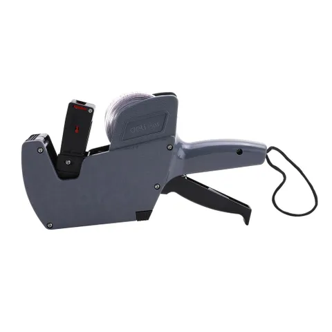 Máy Bắn Giá 8 Số Deli E7504 - Thiết Kế Tiện Dụng, Mực Đậm, Dễ Sử Dụng Cho Văn Phòng và Học Tập