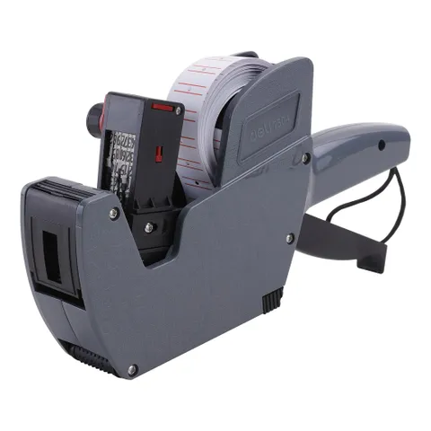 Máy Bắn Giá 8 Số Deli E7504 - Thiết Kế Tiện Dụng, Mực Đậm, Dễ Sử Dụng Cho Văn Phòng và Học Tập