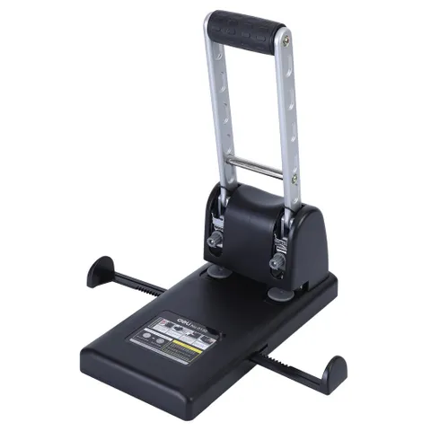 Máy Đục Lỗ Đại 100 Tờ Deli E0130 - Thiết Kế Tiện Dụng, Chất Liệu Kim Loại Bền, Dễ Sử Dụng Với 1 Tay