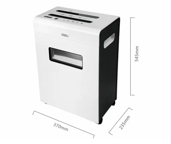 Máy Hủy Tài Liệu Cao Cấp Deli 9921/9928/9929 - Hủy Giấy, Thẻ Tín Dụng, Thiết Kế Nhỏ Gọn, Bảo Mật Thông Tin, Tiết Kiệm Thời Gian