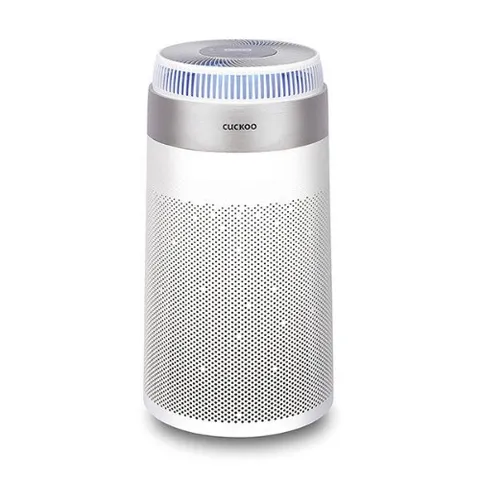 Máy Lọc Không Khí Cuckoo AC-25W10FWH - Hàn Quốc, 360 Độ, Phạm Vi 84.7m2, Chế Độ Thông Minh, Cảm Biến PM2.5, Quản Lý Bằng Giọng Nói