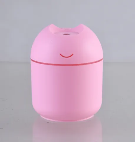 Máy Tạo Độ Ẩm Để Bàn Phun Dầu Thơm Kiêm Đèn Ngủ Mini USB - Thiết Bị Đa Năng Cho Không Gian 15-20m², Sạc Pin 6 Giờ