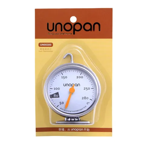 Nhiệt Kế Đo Nhiệt Độ Lò Nướng Unopan - Thép Không Gỉ, Chính Xác, Dễ Đọc, Dụng Cụ Nhà Bếp Chất Lượng Cao
