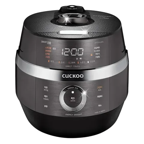 Nồi cơm điện cao tần Cuckoo CRP-JHTR1010FD 1.8L - Công nghệ áp suất kép Twin Pressure, nấu chín đều, hương vị thơm ngon, tiết kiệm dinh dưỡng.