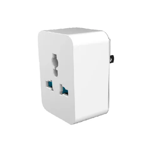 Ổ cắm thông minh WiFi Tuya 16A - 3500W Loại 2 Chân, Điều Khiển Bằng Điện Thoại & Trợ Lý Ảo Alexa, Giúp Tiết Kiệm Năng Lượng