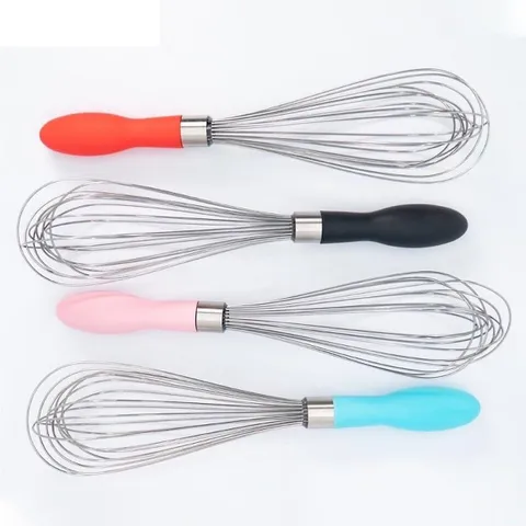 Phới Lồng Đánh Trứng Silicon Unibaker MB718 - Dụng Cụ Nhà Bếp Tiện Lợi, Đánh Bông Hỗn Hợp Chất Lượng Cao
