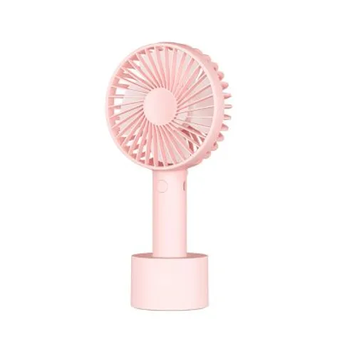 Quạt Tích Điện Mini Phun Sương Để Bàn Solove N9 - Quạt Mát Cầm Tay Tiện Lợi, Dung Lượng Pin 2000mAh, Phun Sương Mát Lành