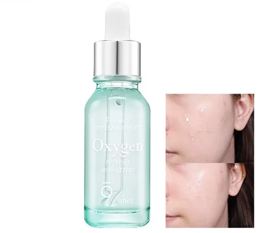 Serum Dưỡng Phục Hồi Da 9Wishes Extreme Oxygen Refresh Anti-Stress 25ml - Cấp Ẩm Sâu, Làm Dịu Da, Tăng Đề Kháng, Phù Hợp Mọi Loại Da