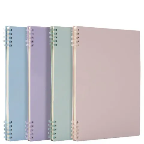 Sổ Tay Ghi Chép Deli A5 B5 Pastel 24202/24203 - Sổ Gáy Xoắn Chất Lượng, Phù Hợp Cho Tất Cả Mọi Đối Tượng