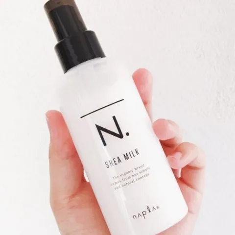 Sữa Dưỡng Tóc Xả Khô Organic Napla N. Shea Milk 150ml - Dưỡng Ẩm, Làm Mềm, Phục Hồi Tóc Hư Tổn, Thảo Mộc Thiên Nhiên, Nhật Bản