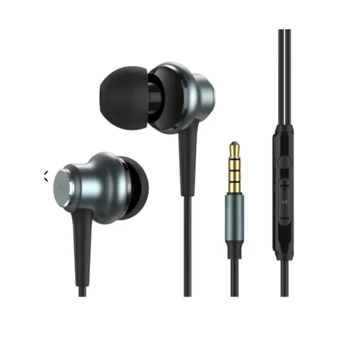 Tai nghe dây TopK F37 Jack 3.5mm - Âm thanh trong trẻo, tích hợp micro, chống ồn, phù hợp cho điện thoại, laptop, chất lượng cao