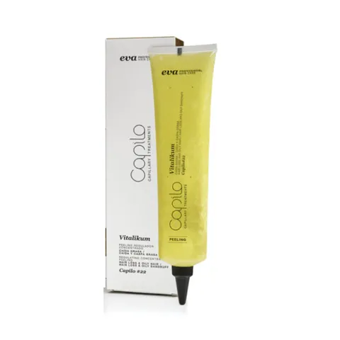 Tẩy Tế Bào Chết Da Đầu Peeling Capilo Eva Professional 175ml - Chăm Sóc Tóc, Ngăn Ngừa Rụng Tóc, Giúp Tóc Bồng Bềnh, Bóng Khỏe