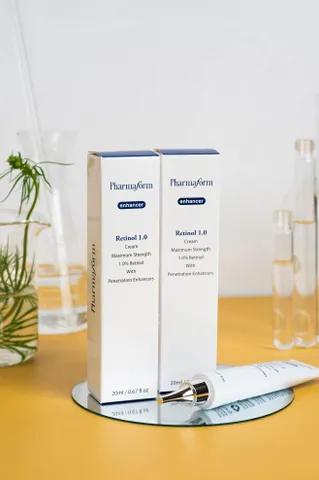 Tinh Chất Retinol 1% Enhancer Pharmaform 20ml - Serum Tái Tạo Da, Cải Thiện Nếp Nhăn, Làm Đều Màu Da, Hỗ Trợ Chống Lão Hóa