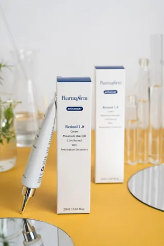 Tinh Chất Retinol 1% Enhancer Pharmaform 20ml - Serum Tái Tạo Da, Cải Thiện Nếp Nhăn, Làm Đều Màu Da, Hỗ Trợ Chống Lão Hóa
