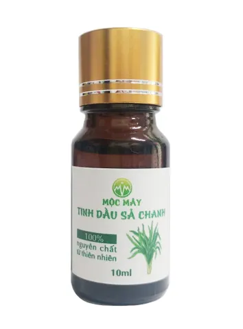 Tinh Dầu Sả Chanh Organic Mộc Mây 100% Từ Thiên Nhiên - Sản Phẩm Hữu Cơ Lành Tính Giúp Thư Giãn Và Kháng Khuẩn, Dung Tích 10ml/50ml/100ml