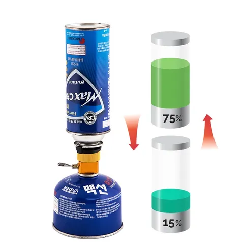 Đầu kết nối van chiết gas từ bình gas mimi sang bình gas lùn cho cắm trại - Tiện lợi và dễ sử dụng, tiết kiệm chi phí!