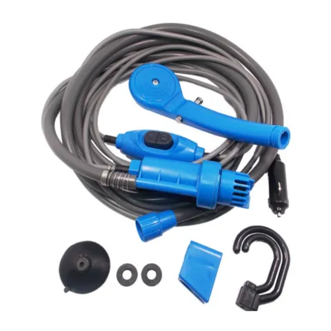 Vòi Hoa Sen Dùng Cho Cắm Trại - Bơm Cắm Tẩu Sạc Xe Hơi 12V Tiện Lợi Cho Du Lịch Dã Ngoại