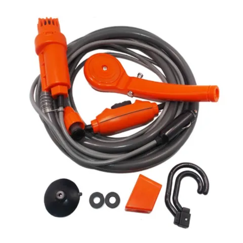 Vòi Hoa Sen Dùng Cho Cắm Trại - Bơm Cắm Tẩu Sạc Xe Hơi 12V Tiện Lợi Cho Du Lịch Dã Ngoại