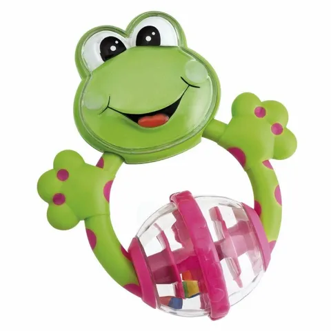 Xúc Xắc Ếch Con Chicco - Đồ Chơi Giúp Bé Phát Triển Kỹ Năng Cầm Nắm, Nghe, Nhìn - An Toàn và Đáng Yêu Cho Trẻ Sơ Sinh