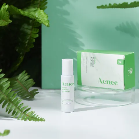 Tinh Chất Chấm Mụn Laco Serum Acnee 10ml - Giảm Mụn, Kháng Khuẩn, Lành Tính với Chiết Xuất Tràm Trà và Lá Neem