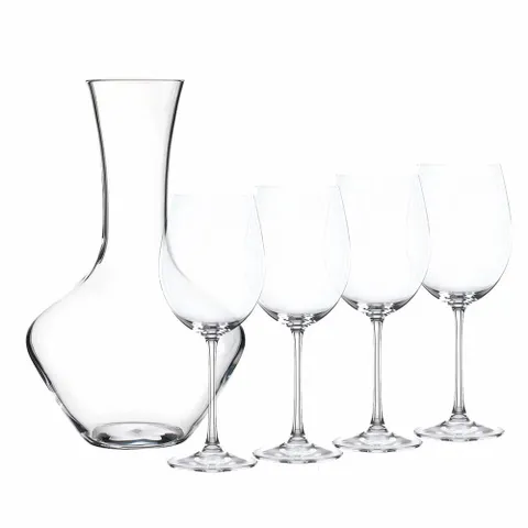 Bộ Set Uống Vang Nachtmann Vivendi Premium 93605 5 Món Sang Trọng - Ly Pha Lê Chất Lượng Cao, Thích Hợp Trang Trí Nhà Cửa