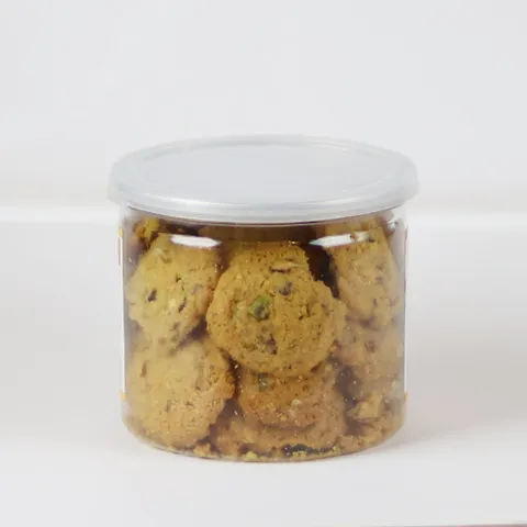 Bánh ăn kiêng Cookies vị dừa caramel Bazanland - Hương vị thơm ngon với hạt macca, đóng hộp tiện lợi, dinh dưỡng bổ sung 250g/400g