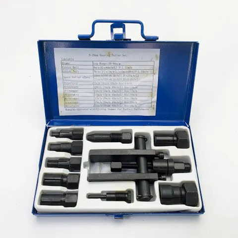Bộ cảo bạc đạn chữ H 10 chi tiết 8-25mm Kako - Dụng cụ tháo mở bạc đạn máy móc xe máy chắc chắn, tiện dụng.