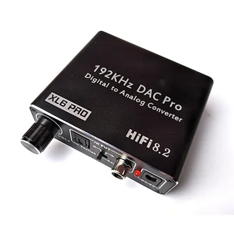 Bộ Chuyển Đổi Âm Thanh Digital Sang Analog Vinagear XL6 Pro - Kết Nối Tivi, Amply, Loa Hi-fi - Thiết Bị Chất Lượng Cao, Dễ Sử Dụng