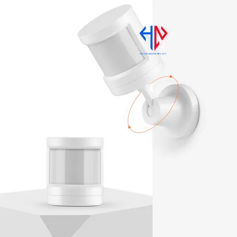 Cảm Biến Chuyển Động Zigbee Tuya Dùng Pin CR2450 - Thiết Bị Thông Minh Hệ Thống Smart Life Tích Hợp 360 Độ, Quét 4 Mét