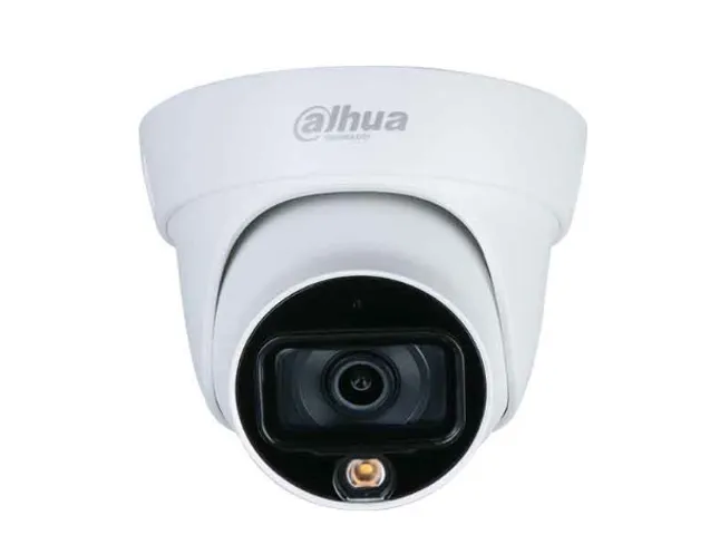 Camera Dome HDCVI 5MP DH-HAC-HDW1509TLP-LED - Camera An Ninh Chống Trộm Kết Nối Điện Thoại, Góc Quay Rộng,Đèn LED 20m