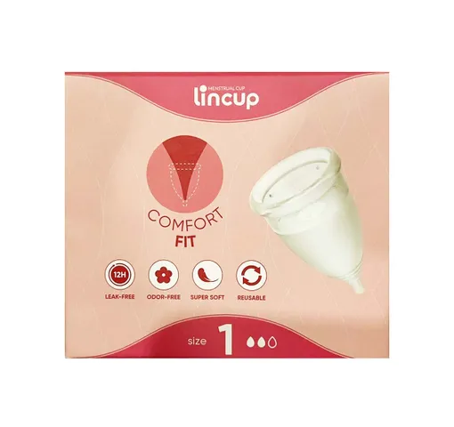 Cốc Nguyệt San Lincup Mỹ - Silicone Y Tế Mềm Mịn, Không Rò Rỉ, Thoải Mái Dành Cho Phụ Nữ Á Đông - Tiết Kiệm Và Bảo Vệ Sức Khỏe