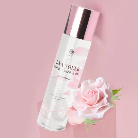 Nước hoa hồng DNA Toner Laco chiết xuất cá hồi - Dưỡng ẩm gấp 3 lần, cân bằng pH, làm chậm lão hóa, phù hợp với mọi loại da