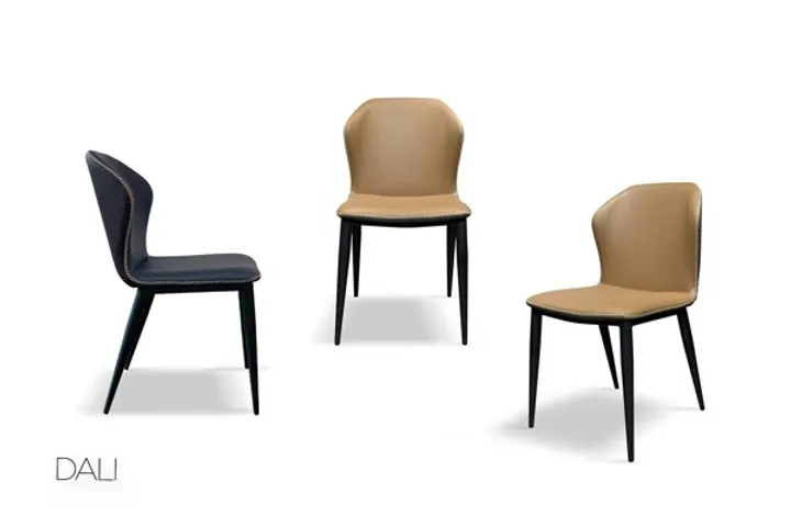 Ghế Bàn Ăn Hiện Đại Dali Khung Thép Chắc Chắn - Chất Liệu Bọc Da PVC/PU, Thiết Kế Sang Trọng Cho Phòng Bếp