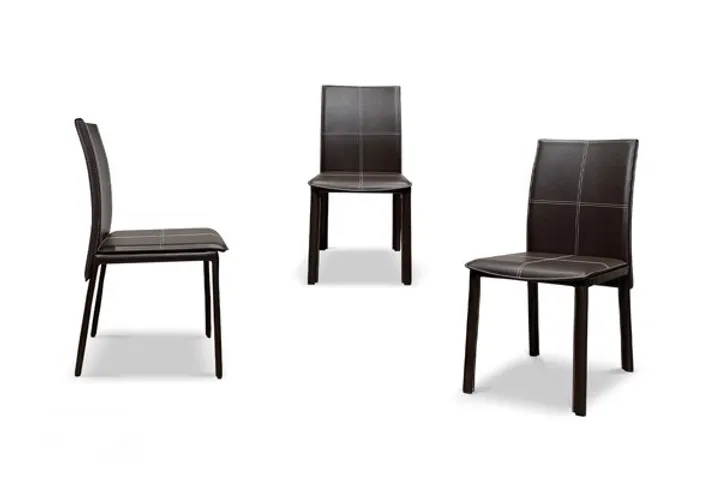 Ghế Bàn Ăn Vela Sang Trọng - Ghế Nội Thất Hiện Đại Khung Thép Chắc Chắn, Đệm êm Áo Da Tinh Tế Cho Phòng Bếp