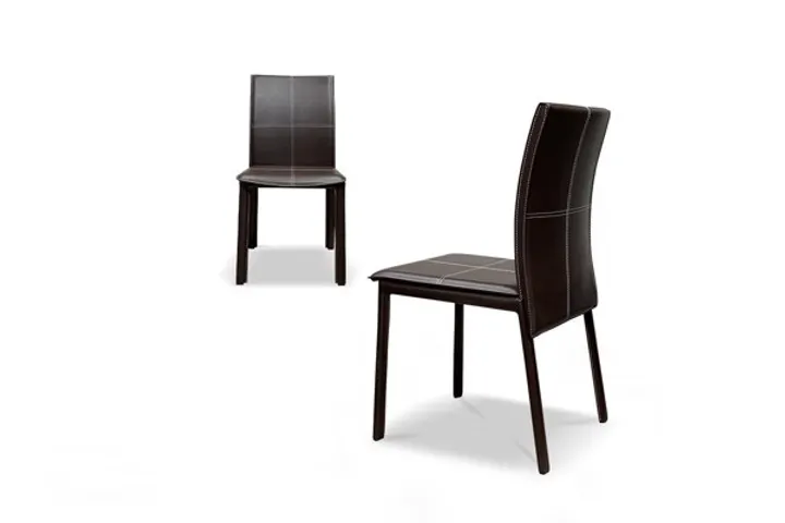 Ghế Bàn Ăn Vela Sang Trọng - Ghế Nội Thất Hiện Đại Khung Thép Chắc Chắn, Đệm êm Áo Da Tinh Tế Cho Phòng Bếp