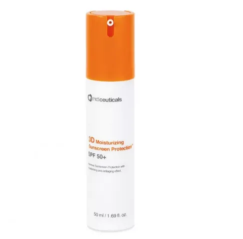 Kem Chống Nắng Dưỡng Ẩm Md:ceuticals 3D Moisturizing SPF 50+ - Bảo Vệ Da Khỏi Tia UVA/UVB, Ngăn Ngừa Nếp Nhăn, 50ml