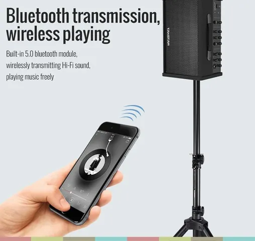 Loa Bluetooth Di Động Takstar OPS-25 - Âm Thanh Sáng Rõ, Thích Hợp Karaoke Ngoài Trời, Biểu Diễn, Liên Hoan