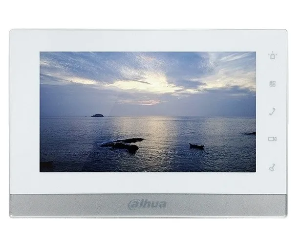 Màn Hình Màu Chuông Cửa IP Dahua VTH1550CH-S2 - 7 Inch, Độ Phân Giải 800x400, Hỗ Trợ 6 Cổng, Thiết Bị Nhà Thông Minh An Toàn