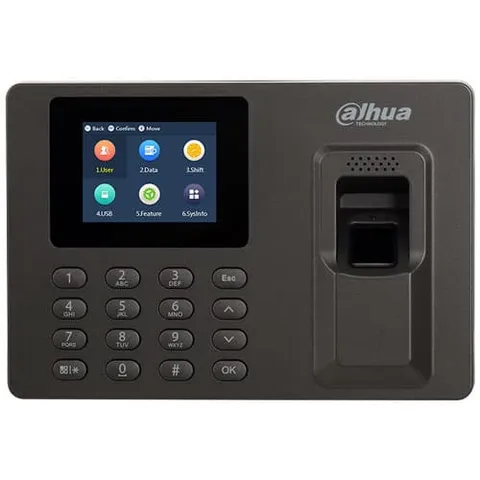 Máy chấm công vân tay và thẻ cảm ứng Dahua DHI-ASA1222E-S - Thiết bị thông minh cho văn phòng, công ty, lưu trữ 2000 vân tay