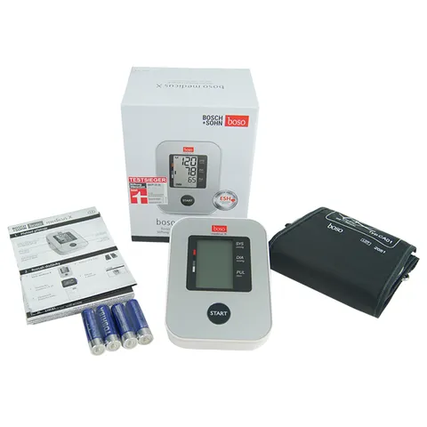Máy Đo Huyết Áp Bắp Tay Tự Động Boso Medicus X - Đo Tâm Thu, Tâm Trương, Báo Rối Loạn Nhịp Tim, Thiết Kế Nhỏ Gọn, Chính Xác 99%