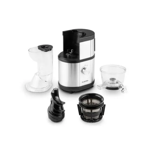 Máy Ép Chậm Klarstein Fruitberry 400W - Ép Trái Cây Giữ Dinh Dưỡng, Thích Hợp Cho Hoa Quả Cứng và Hạt Như Ổi, Cà Rốt