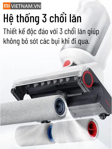 Máy Hút Bụi Lau Nhà Ướt Khô Xiaomi Roborock Dyad - Công Nghệ Làm Sạch Tự Động, Lực Hút 13000Pa, Pin 5000mAh, Thời Gian Hoạt Động 35 Phút