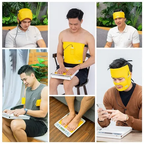 Máy Liplop MS03 Giảm Mồ Hôi Toàn Thân - Thiết Bị Điện Ion Hiệu Quả Không Tác Dụng Phụ, Dùng Tại Nhà An Toàn