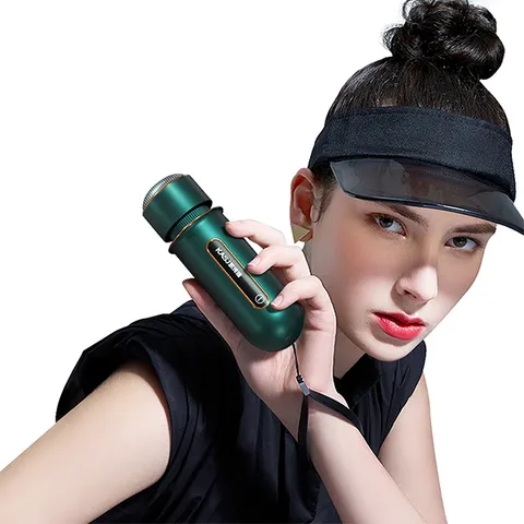 Máy massage cầm tay KASJ A6 - Thiết bị massage trị liệu 4 đầu đa năng, hỗ trợ giảm đau cơ và mệt mỏi hiệu quả