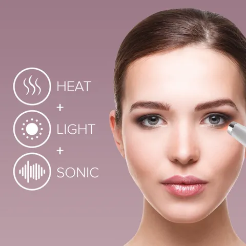 Máy Massage Mắt HoMedics EYE-200 - Giảm Quầng Thâm, Bọng Mắt, Tăng Cường Collagen, Thiết Kế Nhỏ Gọn, Dễ Sử Dụng, Chăm Sóc Da Mặt