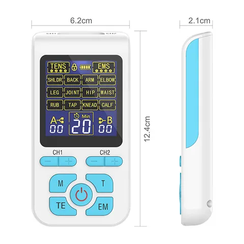 Máy massage xung điện Reiwa AS-8018 - Thiết bị trị liệu giảm đau, kích thích cơ bắp, công nghệ tiên tiến, hiệu quả cao phù hợp cho mọi đối tượng.
