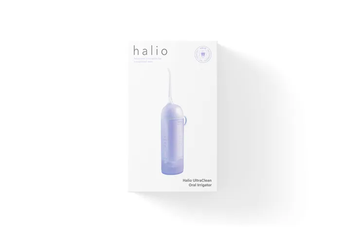 Máy tăm nước cầm tay Halio UltraClean Oral Irrigator Periwinkle - Loại bỏ 99% mảng bám thức ăn, bảo vệ sức khỏe răng miệng