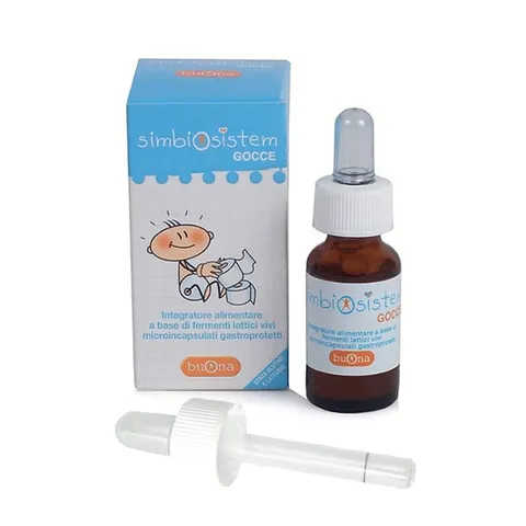 Men Vi Sinh Trẻ Em Buona Simbiosistem Gocce Hỗ Trợ Tiêu Hoá - Siro Nhỏ Giọt Dễ Uống, Hiệu Quả Gấp 5 Lần, An Toàn Cho Trẻ Sơ Sinh